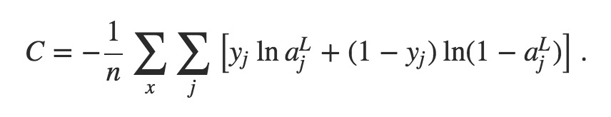 Cross-Entropy Cost Function